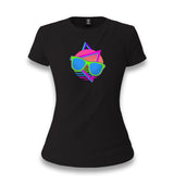 Color Geometrika - Glasses Women's Black T-shirt - Premium  from W.E.N.S. WIND - Just 6490! Shop now at W.E.N.S. WIND