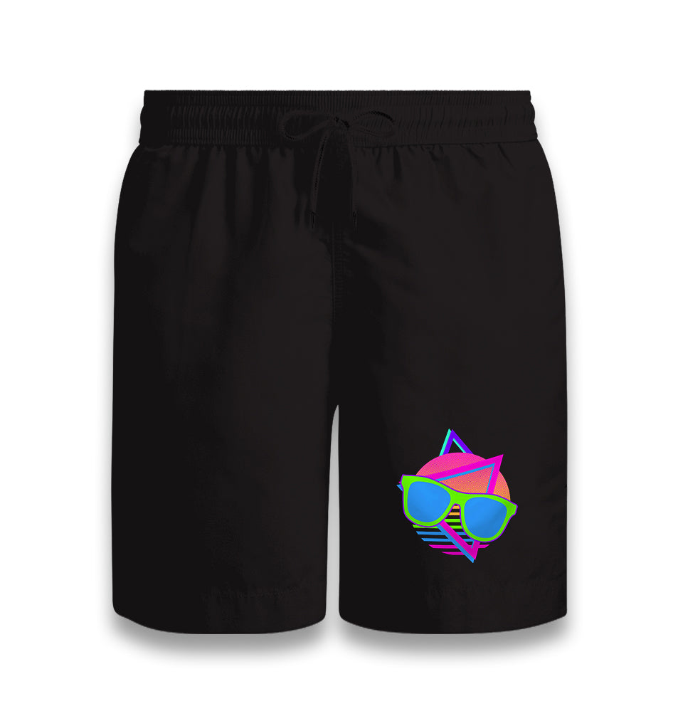 Color Geometrika - Glasses Black Shorts - Premium  from W.E.N.S. WIND - Just 7990! Shop now at W.E.N.S. WIND