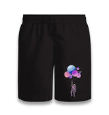 Flying With The Planets - Astronaut Black Shorts - Premium  from W.E.N.S. WIND - Just 7990! Shop now at W.E.N.S. WIND