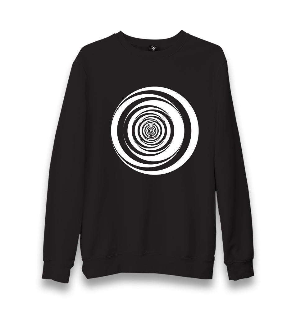 Deeper White Unisex Black Sweatshirt - Premium  from W.E.N.S. WIND - Just 10990! Shop now at W.E.N.S. WIND
