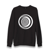 Deeper White Unisex Black Sweatshirt - Premium  from W.E.N.S. WIND - Just 10990! Shop now at W.E.N.S. WIND
