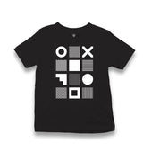 Black Parts - Shapes Kid's Black T-shirt - Premium  from W.E.N.S. WIND - Just 5990! Shop now at W.E.N.S. WIND