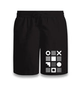 Black Parts - Shapes Black Shorts - Premium  from W.E.N.S. WIND - Just 7990! Shop now at W.E.N.S. WIND