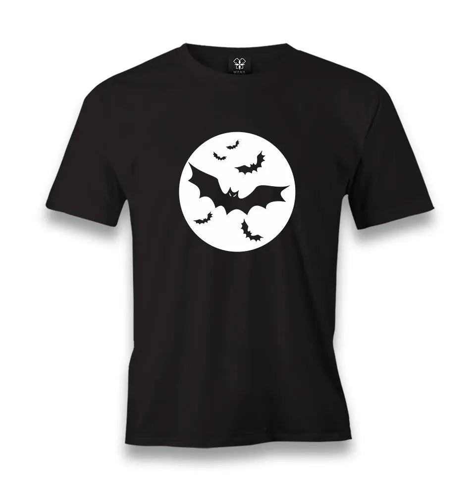 Bat And Mad Men's Black Tshirt - Premium  from W.E.N.S. WIND - Just 6490! Shop now at W.E.N.S. WIND