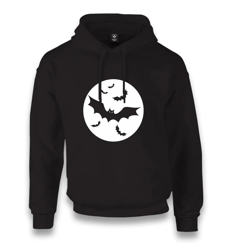 Bat And Mad Unisex Black Hoodie - Premium  from W.E.N.S. WIND - Just 11990! Shop now at W.E.N.S. WIND