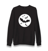 Bat And Mad Unisex Black Sweatshirt - Premium  from W.E.N.S. WIND - Just 10990! Shop now at W.E.N.S. WIND