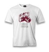 I Shoot People Men's White Tshirt - Premium  from W.E.N.S. WIND - Just 6490! Shop now at W.E.N.S. WIND