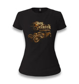 Old Car - Von Clutch Women's Black T-shirt - Premium  from W.E.N.S. WIND - Just 6490! Shop now at W.E.N.S. WIND