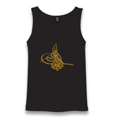 Ottoman Signiture Unisex Black Tank Top - Premium  from W.E.N.S. WIND - Just 6490! Shop now at W.E.N.S. WIND