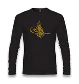 Ottoman Signiture Unisex Black Longsleeve - Premium  from W.E.N.S. WIND - Just 7990! Shop now at W.E.N.S. WIND