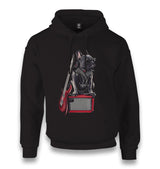 Rocker Dog Unisex Black Hoodie - Premium  from W.E.N.S. WIND - Just 11990! Shop now at W.E.N.S. WIND