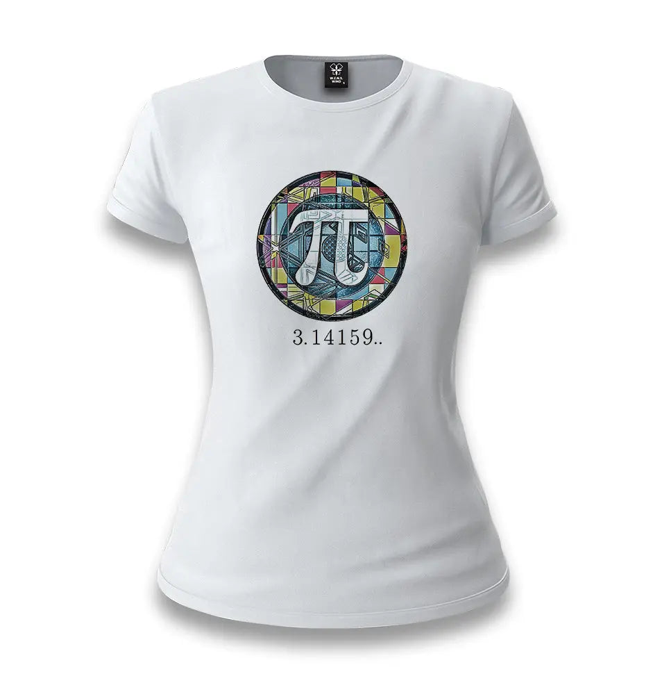 Mathematics - Pi Number XV White Women T-shirt - Premium  from W.E.N.S. WIND - Just 6490! Shop now at W.E.N.S. WIND