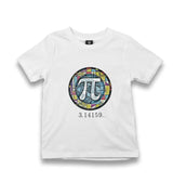 Mathematics - Pi Number XV Kid's White Tshirt - Premium  from W.E.N.S. WIND - Just 5990! Shop now at W.E.N.S. WIND