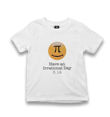 Mathematics - Pi Number XVI Kid's White Tshirt - Premium  from W.E.N.S. WIND - Just 5990! Shop now at W.E.N.S. WIND