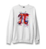 Mathematics - Pi Number XVIII Unisex White Sweatshirt - Premium  from W.E.N.S. WIND - Just 10990! Shop now at W.E.N.S. WIND