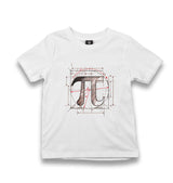 Mathematics - Pi Number XIX Kid's White Tshirt - Premium  from W.E.N.S. WIND - Just 5990! Shop now at W.E.N.S. WIND