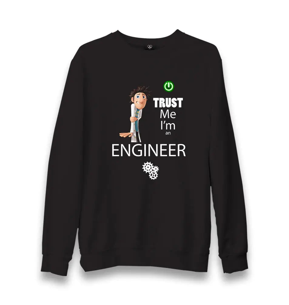 Trust Me Im An Engineer Unisex Black Sweatshirt - Premium  from W.E.N.S. WIND - Just 10990! Shop now at W.E.N.S. WIND