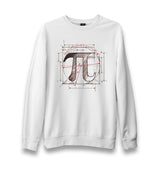 Mathematics - Pi Number XIX Unisex White Sweatshirt - Premium  from W.E.N.S. WIND - Just 10990! Shop now at W.E.N.S. WIND