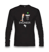 Trust Me Im An Engineer Unisex Black Longsleeve - Premium  from W.E.N.S. WIND - Just 7990! Shop now at W.E.N.S. WIND