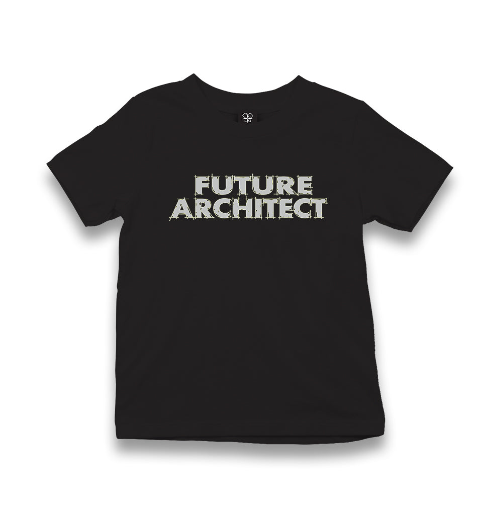 Future Architect Kid's Black T-shirt - Premium  from W.E.N.S. WIND - Just 5990! Shop now at W.E.N.S. WIND
