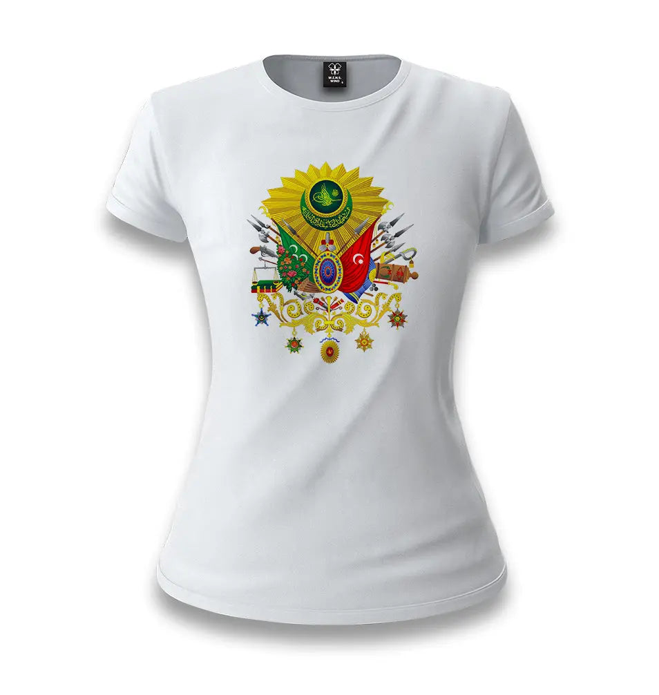 Ottoman Coat Of Arms II White Women T-shirt - Premium  from W.E.N.S. WIND - Just 6490! Shop now at W.E.N.S. WIND