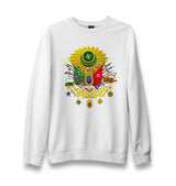 Ottoman Coat Of Arms II Unisex White Sweatshirt - Premium  from W.E.N.S. WIND - Just 10990! Shop now at W.E.N.S. WIND