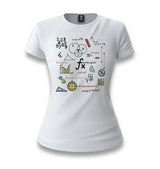 Mathematics - Integral White Women T-shirt - Premium  from W.E.N.S. WIND - Just 6490! Shop now at W.E.N.S. WIND