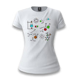 Chemistry - Formula White Women T-shirt - Premium  from W.E.N.S. WIND - Just 6490! Shop now at W.E.N.S. WIND