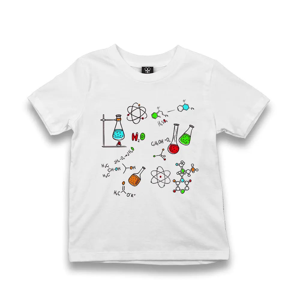 Chemistry - Formula Kid's White Tshirt - Premium  from W.E.N.S. WIND - Just 5990! Shop now at W.E.N.S. WIND