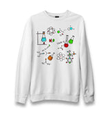 Chemistry - Formula Unisex White Sweatshirt - Premium  from W.E.N.S. WIND - Just 10990! Shop now at W.E.N.S. WIND