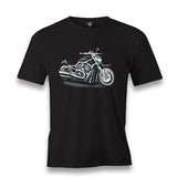 Motorcycle - Riding Free and Wild Men's Black Tshirt - Premium  from W.E.N.S. WIND - Just 6490! Shop now at W.E.N.S. WIND