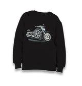 Motorcycle - Riding Free and Wild Kid's Black Sweatshirt - Premium  from W.E.N.S. WIND - Just 7990! Shop now at W.E.N.S. WIND