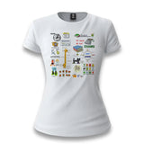 English - Exams White Women T-shirt - Premium  from W.E.N.S. WIND - Just 6490! Shop now at W.E.N.S. WIND