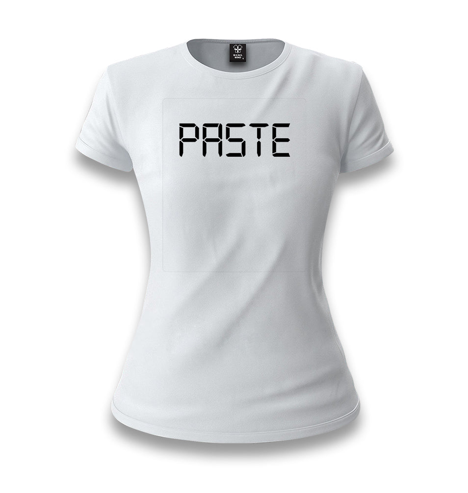 Paste White Women T-shirt - Premium  from W.E.N.S. WIND - Just 6490! Shop now at W.E.N.S. WIND