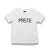 Paste Kid's White Tshirt - Premium  from W.E.N.S. WIND - Just 5990! Shop now at W.E.N.S. WIND