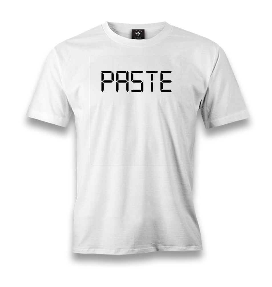 Paste Men's White Tshirt - Premium  from W.E.N.S. WIND - Just 6490! Shop now at W.E.N.S. WIND