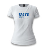 Paste - Ctrl+V White Women T-shirt - Premium  from W.E.N.S. WIND - Just 6490! Shop now at W.E.N.S. WIND