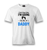 Cant Keep Calm - Blue Daddy Men's White Tshirt - Premium  from W.E.N.S. WIND - Just 6490! Shop now at W.E.N.S. WIND