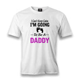 Cant Keep Calm - Pink Daddy Men's White Tshirt - Premium  from W.E.N.S. WIND - Just 6490! Shop now at W.E.N.S. WIND