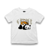 Sleeping Four Kid's White Tshirt - Premium  from W.E.N.S. WIND - Just 5990! Shop now at W.E.N.S. WIND