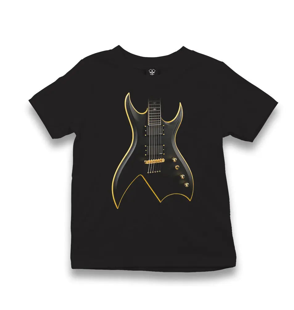 Electro Guitar Kid's Black T-shirt - Premium  from W.E.N.S. WIND - Just 5990! Shop now at W.E.N.S. WIND