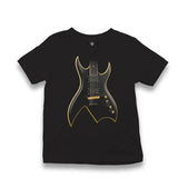 Electro Guitar Kid's Black T-shirt - Premium  from W.E.N.S. WIND - Just 5990! Shop now at W.E.N.S. WIND