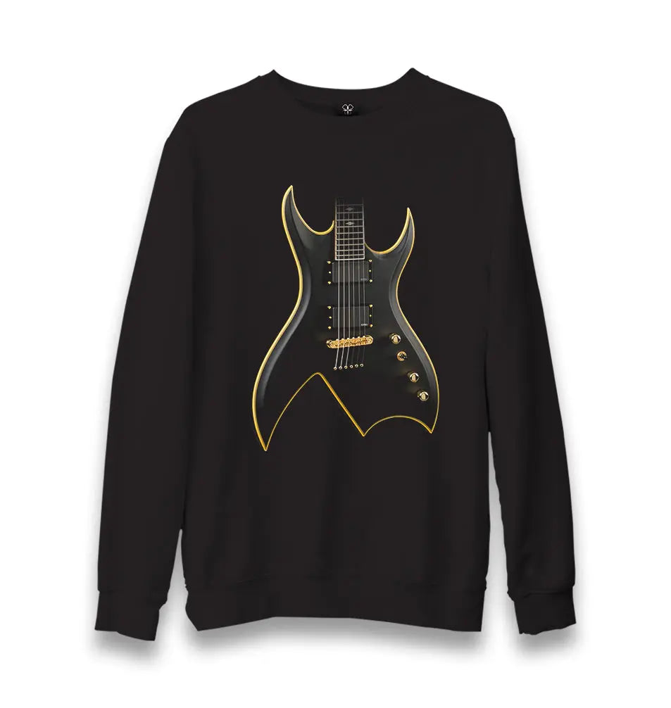 Electro Guitar Unisex Black Sweatshirt - Premium  from W.E.N.S. WIND - Just 10990! Shop now at W.E.N.S. WIND