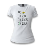 Te Quila White Women T-shirt - Premium  from W.E.N.S. WIND - Just 6490! Shop now at W.E.N.S. WIND