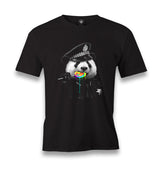 Police Panda Men's Black Tshirt - Premium  from W.E.N.S. WIND - Just 6490! Shop now at W.E.N.S. WIND