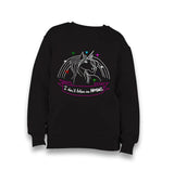 Unicorn - I Don't Believe In Humans Kid's Black Sweatshirt - Premium  from W.E.N.S. WIND - Just 7990! Shop now at W.E.N.S. WIND