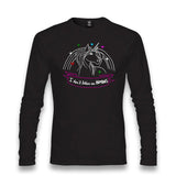 Unicorn - I Don't Believe In Humans Unisex Black Longsleeve - Premium  from W.E.N.S. WIND - Just 7990! Shop now at W.E.N.S. WIND