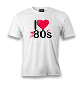 I Love The 80s Men's White Tshirt - Premium  from W.E.N.S. WIND - Just 6490! Shop now at W.E.N.S. WIND