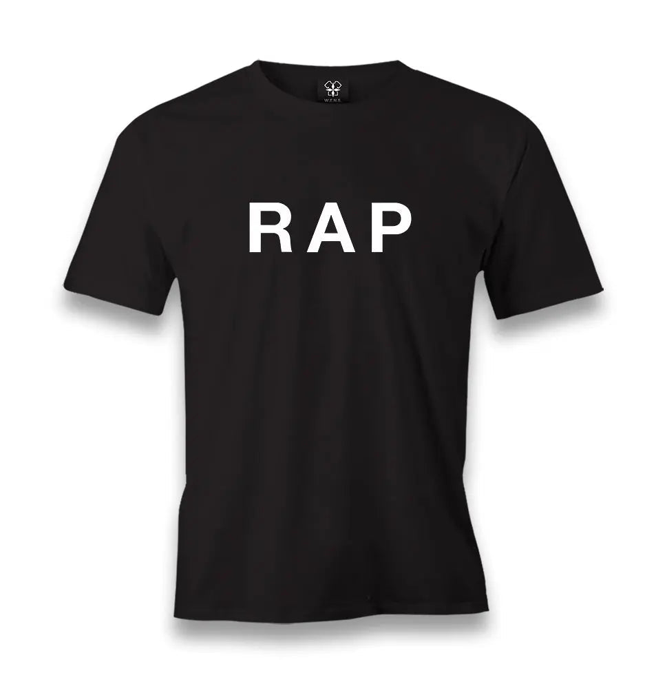 RAP - Rhymes That Move Souls Men's Black Tshirt - Premium  from W.E.N.S. WIND - Just 6490! Shop now at W.E.N.S. WIND