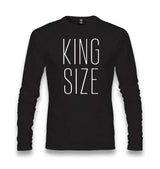 King Size Unisex Black Longsleeve - Premium  from W.E.N.S. WIND - Just 7990! Shop now at W.E.N.S. WIND